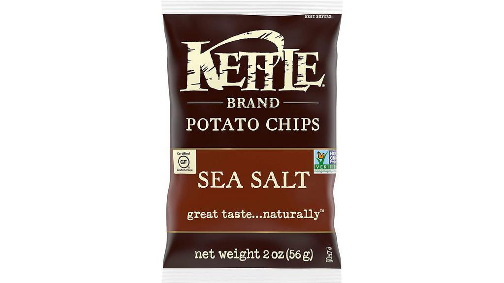 Kettle Brand Potato Chips Sea Salt · 2 Oz