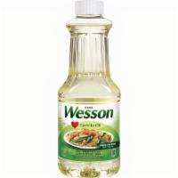 Wesson Pure Canola Oil 0 G Trans Fat Cholesterol Free · 24 Oz