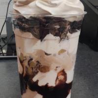 Stackable · A delicious layering of soft serve vanilla, chocolate or twist ice cream with up to four top...
