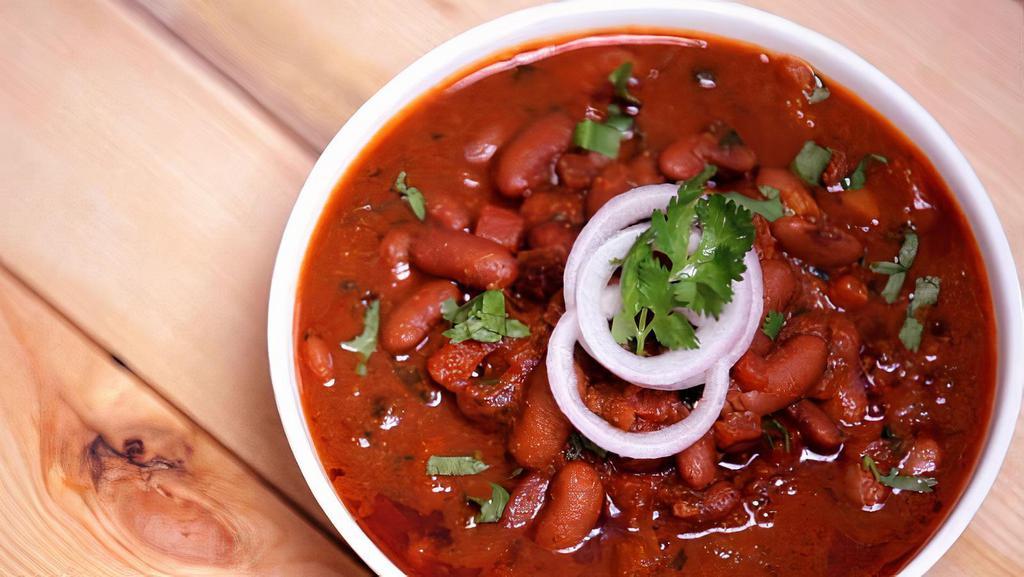Raju Ke Maa (Kidney Beans) · Kidney beans cooked using with tomatoes and spices.