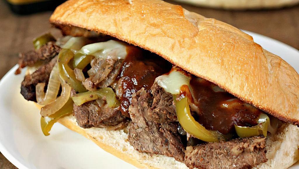 A-1 Philly Steak · Steak with grilled onions, mushrooms, A-1 sauce, & mozzarella cheese.