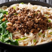Ground Pork Noodle Bowl · Delicious vermicelli noodles topped with fresh vegetables and herbs topped with delicious gr...