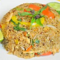 Khao Pad - Fried Rice · Fried Rice with fresh vegetables, egg and seasoned soy sauce