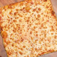 14X14 Square Thin Crust Cheese Pizza · Mozzarella Cheese & Original Sauce