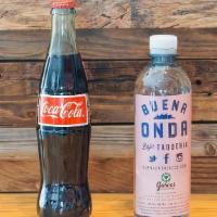 Mexican Coke · Mexican Coke is a classic glass bottle.