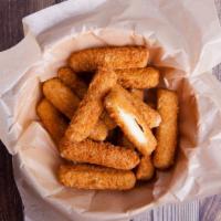 Mozzarella Sticks (12 Pcs) · Crispy golden mozzarella sticks.