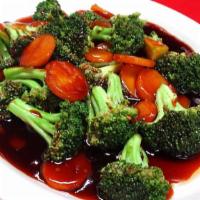 Broccoli In Garlic Sauce · spicy. served with steamed rice