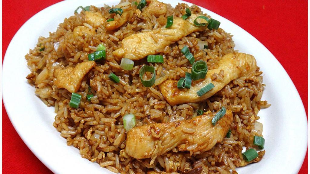 Chicken Fried Rice · Stir fried rice.