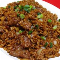 Beef Fried Rice · Stir fried rice.