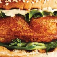 Fish Sandwich  · Fried whiting