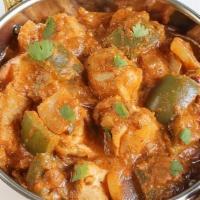  Chicken Kadai · Fresh boneless chicken cooked with green pepper and kadai spices