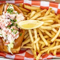 Lobster Roll · Fresh lobster meat, traditional or warmed with brown butter.