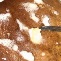 Buttermilk Pancakes · Our homestyle scratch recipe.