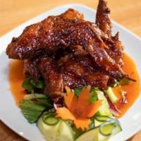 Thai Wings (Spicy) · Marinated Wings, Sweet & Spicy Sauce