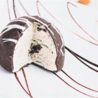 Cookies & Cream Truffle · Cookies & Cream Ice Cream Enrobed in Dark Chocolate