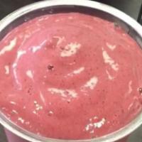 Berries & Beets · Blueberries, raspberries, beets, fat-free yogurt, orange juice and honey.