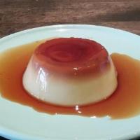 Spanish Flan (V) · This classic dessert is a perfect ending to any Mexican meal.
