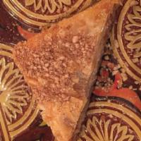 Baklava · 2 Pieces of Greek and/or Turkish Flaky Pastries Layered with Nuts and Honey