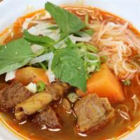 Hủ Tiếu Bò Kho-Beef Stew Noodle · Beef stew noodle.