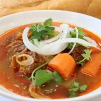 Bánh Mì Bò Kho-Beef Stew With Bread · Beef stew with bread.
