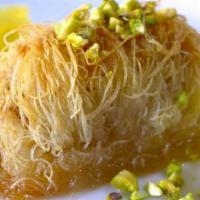 Kanafeh · Almond and Walnut Pastry in Syrup