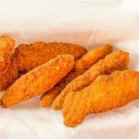Chicken Fingers · With Duck Sauce.