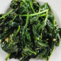 Side Spinach · Sauteed spinach