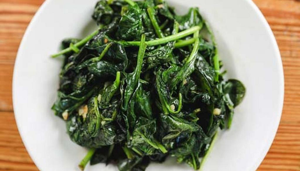 Side Spinach · Sauteed spinach
