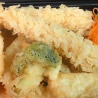 Assorted Tempura · shrimp tempura & assorted vegetable tempura.