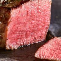 Black Angus Filet Steak · DEMI-GLACE MASHED POTATO VEGETABLES