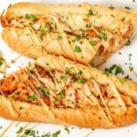 Salmon · Fresh salmon steak grilled in signature spices, topped with garlic cheese and our signature ...