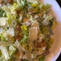 Caesar Salad · romaine lettuce, croutons, shaved parmesan cheese