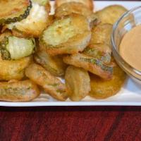 Fried Pickles · served with a dill ranch