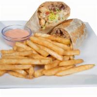 Burritos · With rice, beans and cheese. Add an additional charge for Beef, Chicken, shrimp.