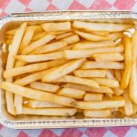 Plain Jane Fries  · (Vegetarian) Idaho potato fries cooked until golden brown garnished with salt.