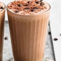 Awaken Smoothie · Cold Brew Coffee with banana's, almond milk,  peanut butter, dates, cacao, whey protein, lio...