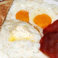 Grits Platter · Grits with your choice of eggs, meat and toast.