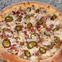 Spicy Meat Pizza · Our 