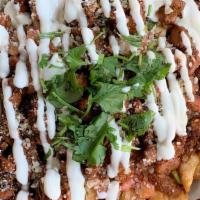 Chicken Rumble Fries · Crispy potato fries loaded with grilled chicken (soy garlic or spicy), melted cheese blend, ...
