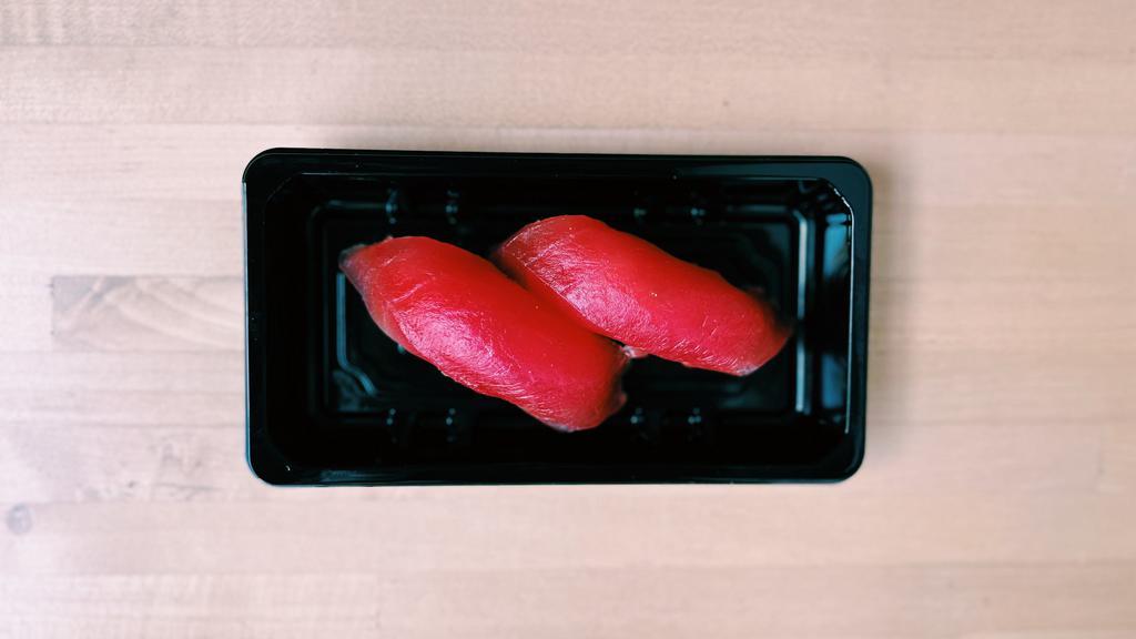 2Pc Tuna · 2 pieces of tuna nigiri