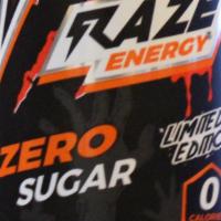 Raze - Energy Drink Voodoo (16 Fl Oz) · Raze Energy has absolutely zero calories, zero sugar, and zero carbohydrates to give you a s...