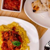 Child Spaghetti Meal · Combo consists of durum semolina spaghetti with beef meatball sauce & breadsticks. . Pasta c...