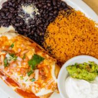 Chorizo Chimichanga · Spiced Mexican sausage with grilled chicken or grilled steak. Sautéed with onions and bell p...