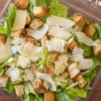 Caesar Salad · Romaine Lettuce, Shredded Parmesan Cheese, Croutons & Creamy Caesar Dressing