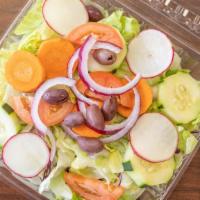 Grilled Chicken Garden Salad · Garden Salad & Choice of Dressing.