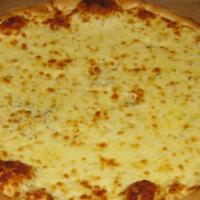 The White Pizza · Cheese and garlic. No Sauce.