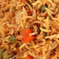 Schezuan Egg Fried Rice · Rice with Vegetables  and egg cooked on  a high flame using mix of Chinese and Indian Spices...
