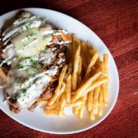 Open Faced Short Rib Sloppy Joe · Braised short rib, ground beef, sweet and savory sauce, . melted Muenster, brioche bread, ho...