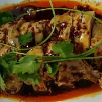 Chicken With Szechuan Sauce · Spicy.
