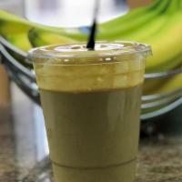 Tropical Green · Banana, pineapple, spinach, coconut water.